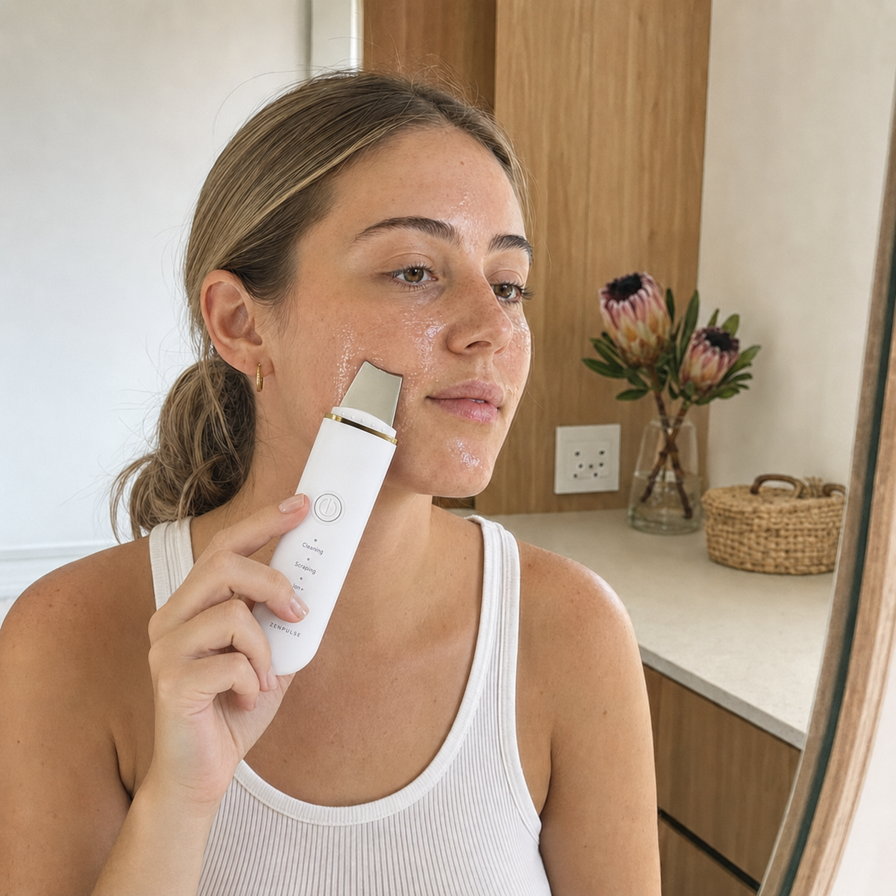 "Scrap Cleaner" Electric Facial Cleanser