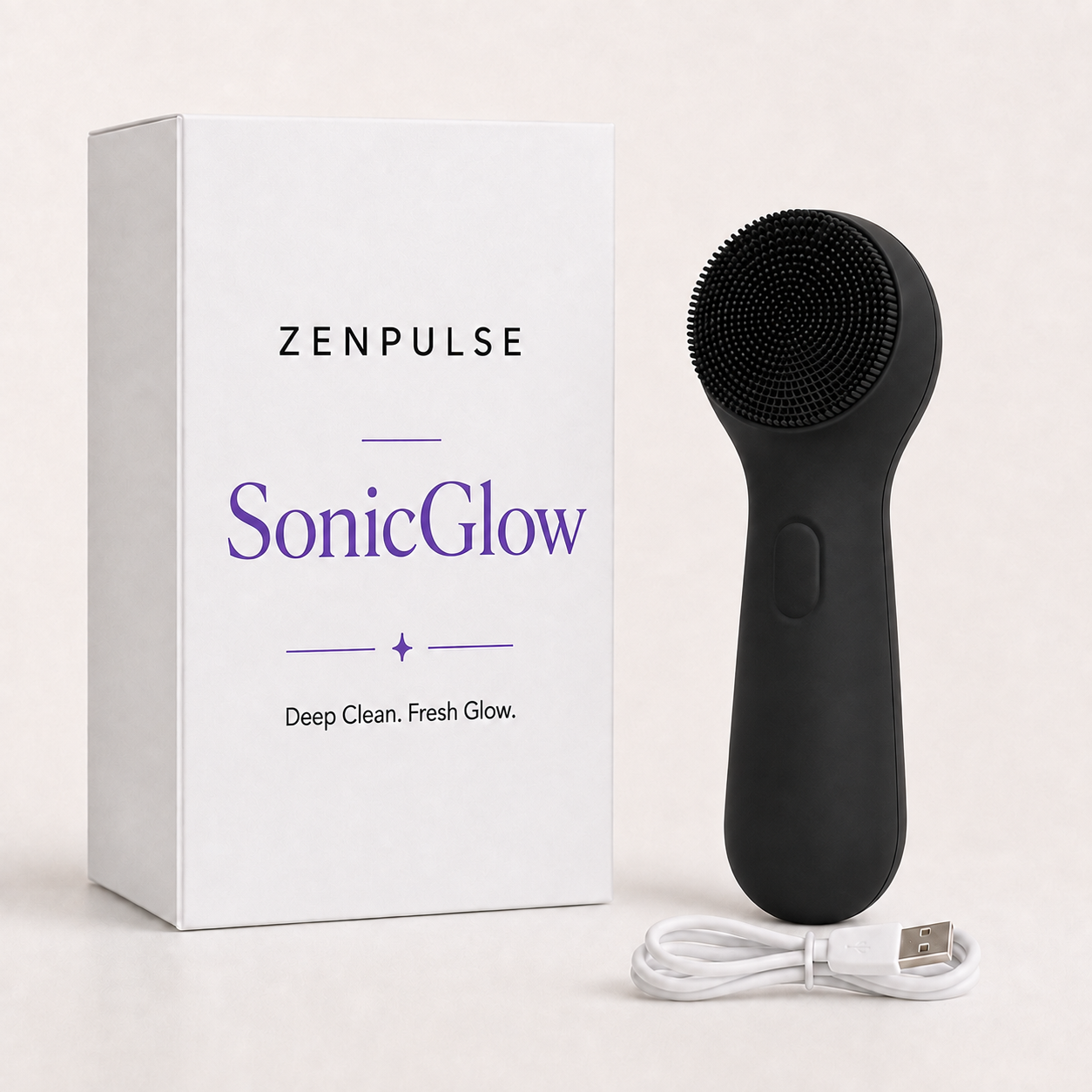 "Sonic Glow" Face Scrubber